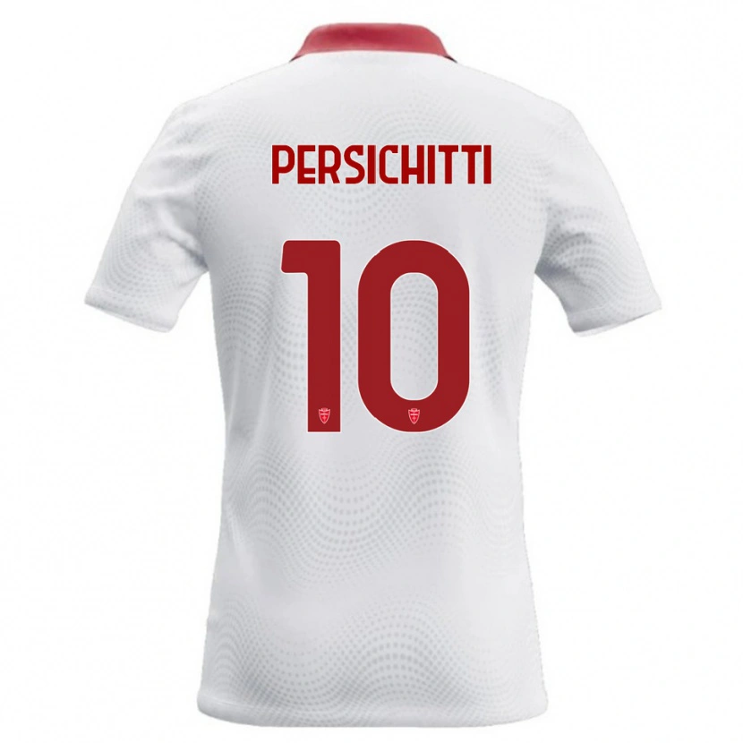 Danxen Mulher Camisola Matteo Persichitti #10 Branco Vermelho Alternativa 2026/27 Camisa Brasil