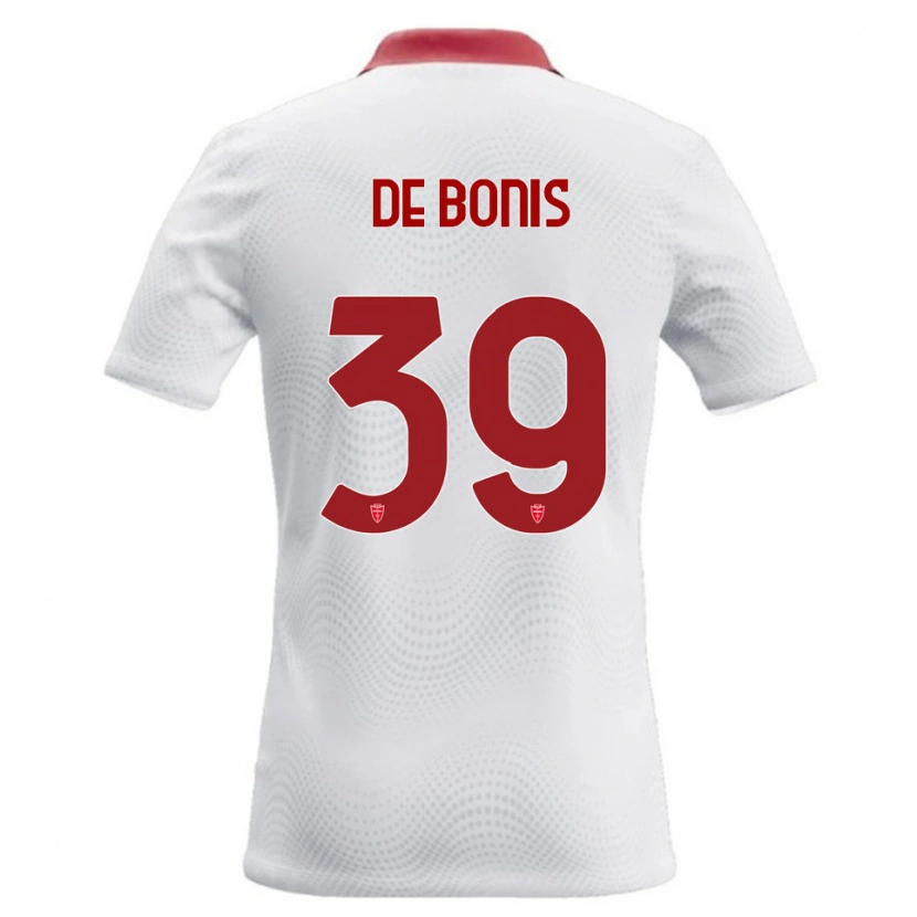 Danxen Mulher Camisola Andrea De Bonis #39 Branco Vermelho Alternativa 2026/27 Camisa Brasil