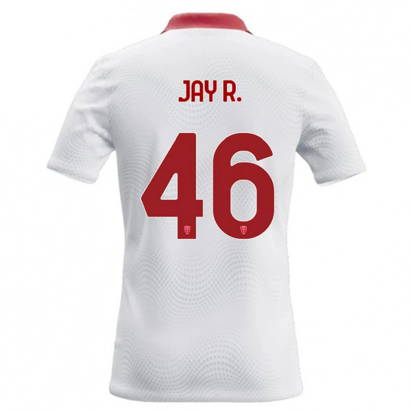 Danxen Mulher Camisola Jay Robinson #46 Branco Vermelho Alternativa 2026/27 Camisa Brasil