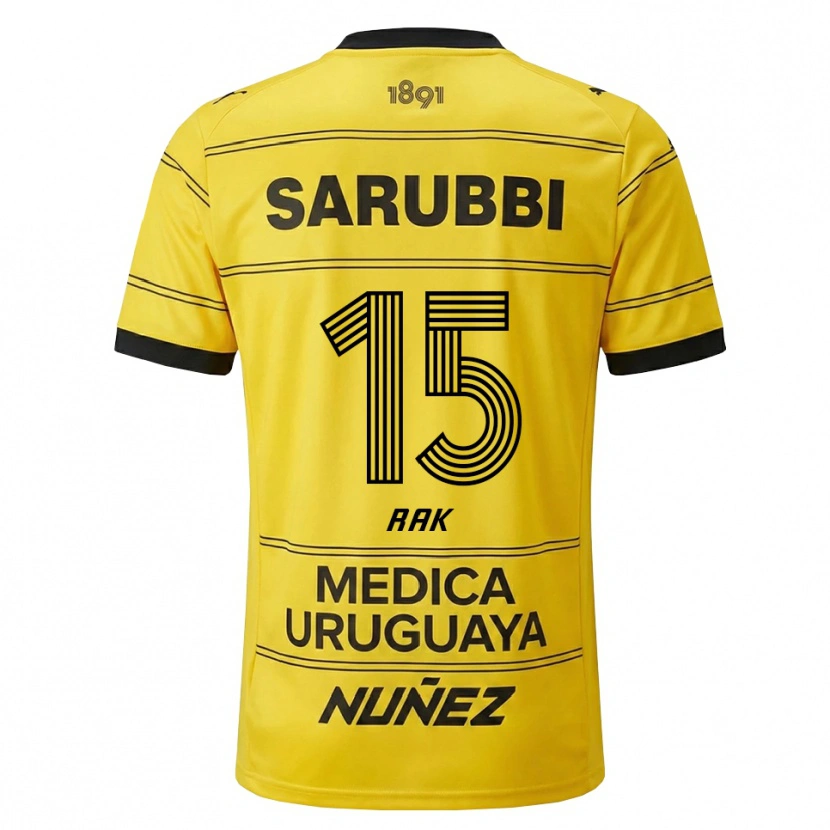 Danxen Mulher Camisola Yonatthan Rak #15 Amarelo Preto Alternativa 2026/27 Camisa Brasil