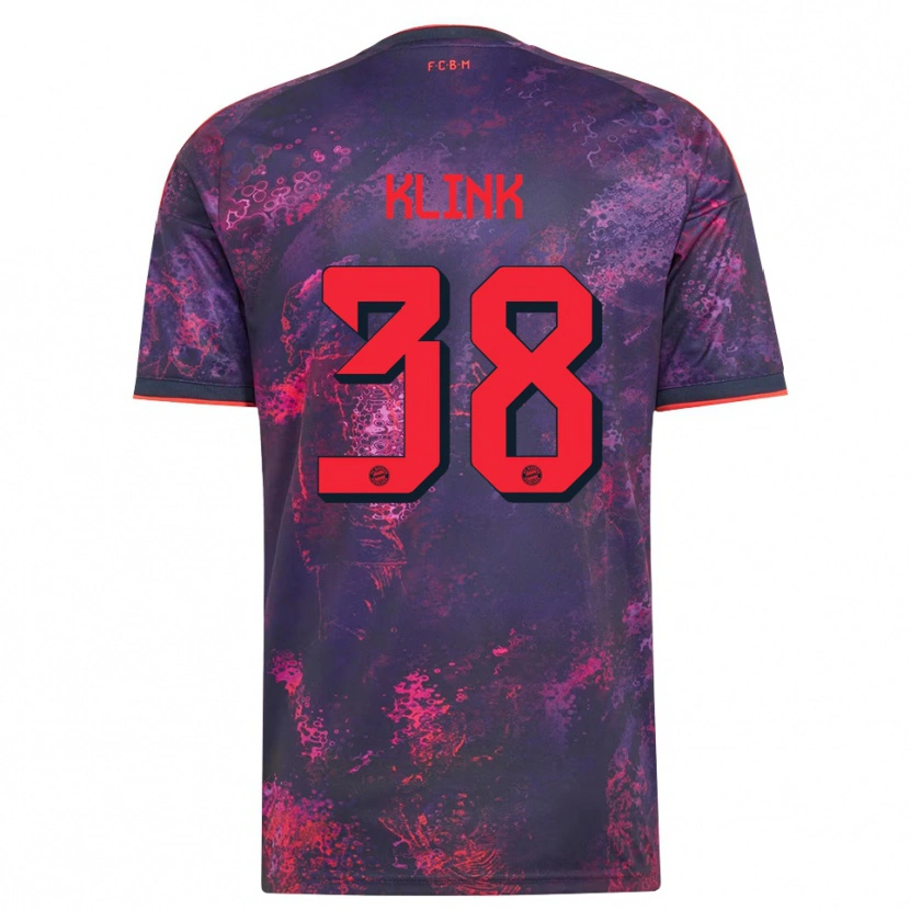 Danxen Mulher Camisola Anna Klink #38 Vermelho Púrpura Terceiro 2026/27 Camisa Brasil