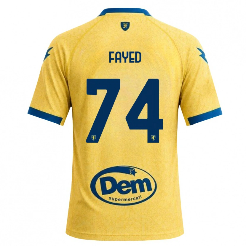 Danxen Mulher Camisola Omar Fayed #74 Caqui Preto Azul Principal 2026/27 Camisa Brasil