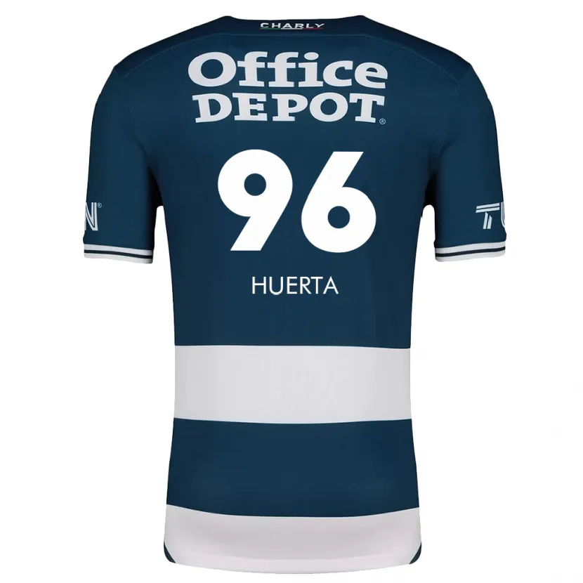 Danxen Criança Camisola Edwin Huerta #96 Branco Azulado Principal 2024/25 Camisa Brasil
