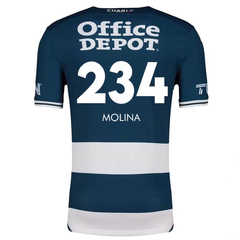 Danxen Criança Camisola Yoshimar Molina #234 Branco Azulado Principal 2024/25 Camisa Brasil
