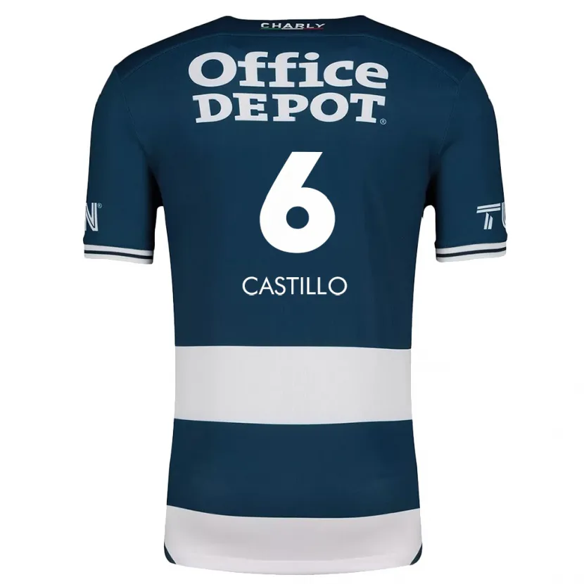 Danxen Criança Camisola Byron Castillo #6 Branco Azulado Principal 2024/25 Camisa Brasil