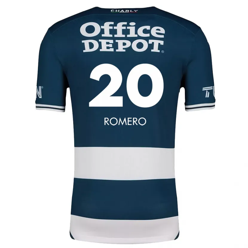 Danxen Criança Camisola Tamara Romero #20 Branco Azulado Principal 2024/25 Camisa Brasil