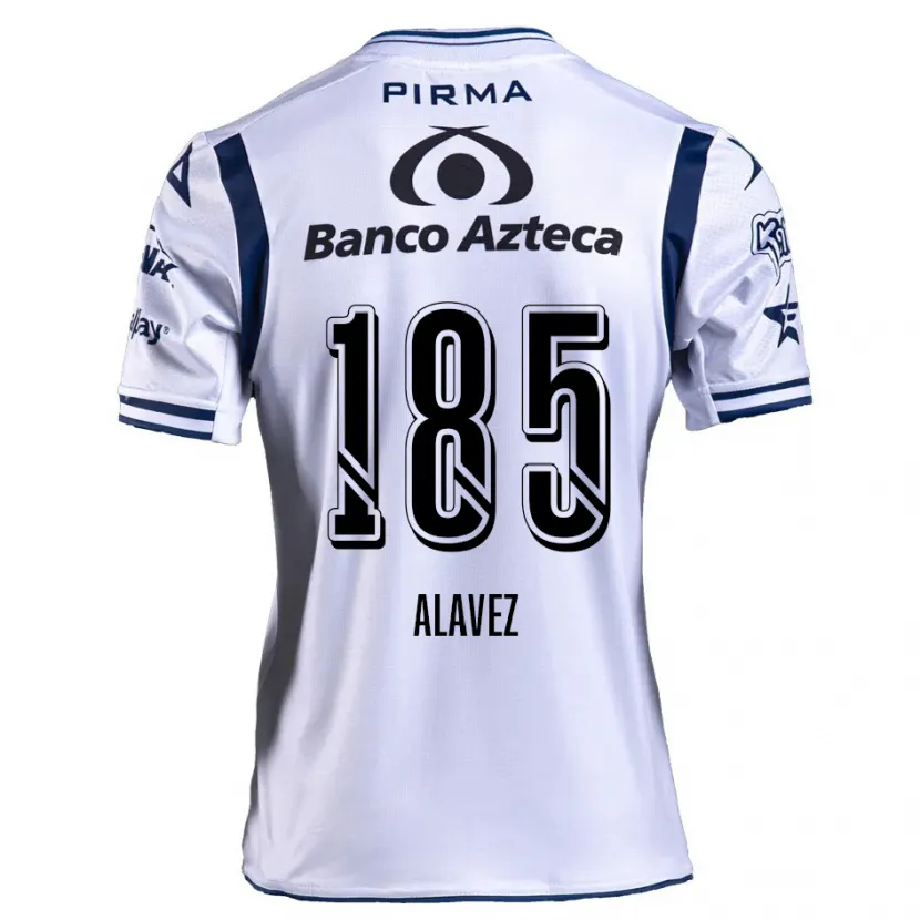 Danxen Criança Camisola Brian Alavez #185 Branco Azul Marinho Principal 2024/25 Camisa Brasil