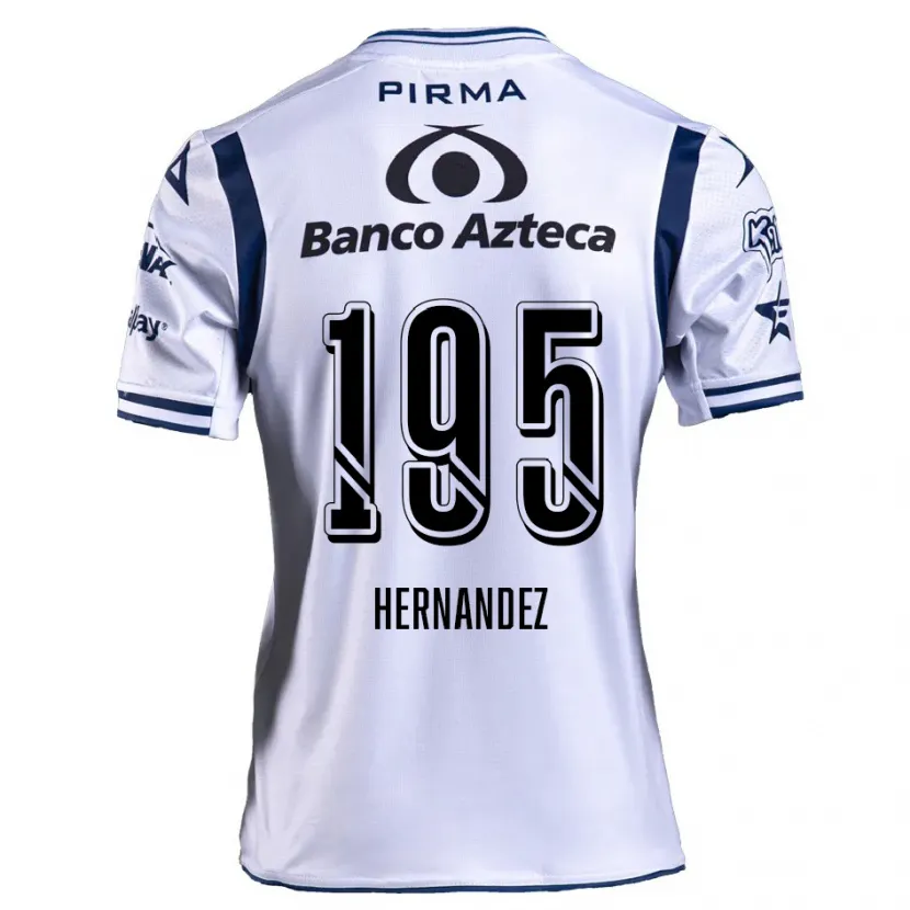 Danxen Criança Camisola Daniel Hernández #195 Branco Azul Marinho Principal 2024/25 Camisa Brasil