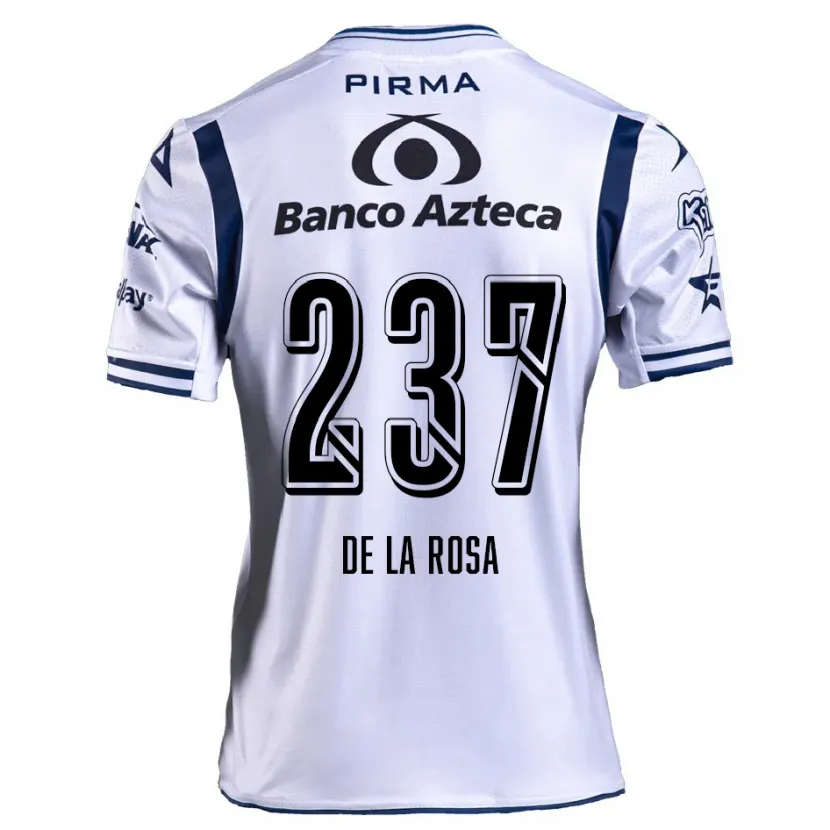 Danxen Criança Camisola Álvaro De La Rosa #237 Branco Azul Marinho Principal 2024/25 Camisa Brasil