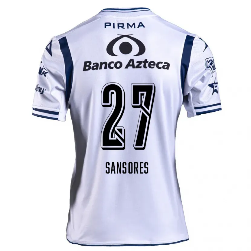 Danxen Criança Camisola Miguel Sansores #27 Branco Azul Marinho Principal 2024/25 Camisa Brasil