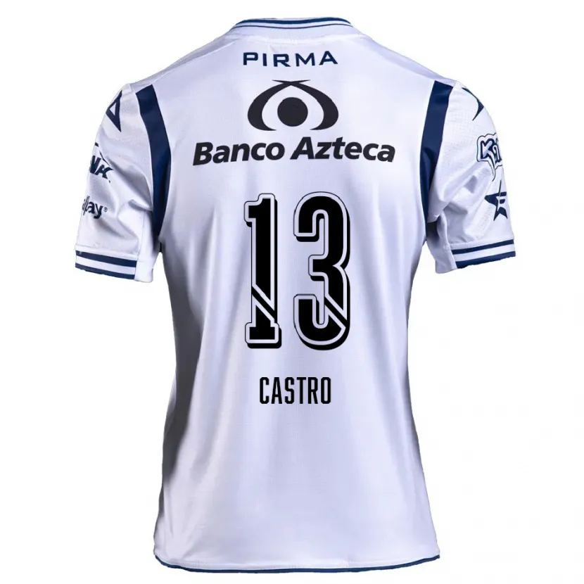 Danxen Criança Camisola Mariam Castro #13 Branco Azul Marinho Principal 2024/25 Camisa Brasil