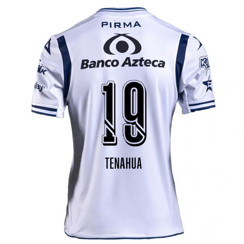 Danxen Criança Camisola Itzia Tenahua #19 Branco Azul Marinho Principal 2024/25 Camisa Brasil