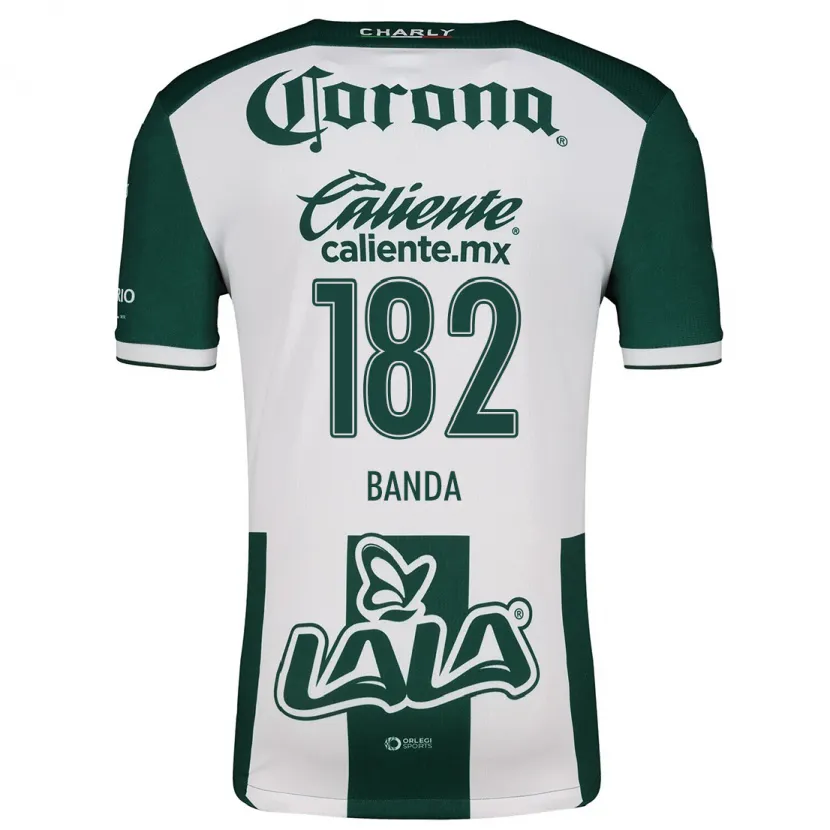 Danxen Criança Camisola Iker Banda #182 Verde Branco Principal 2024/25 Camisa Brasil