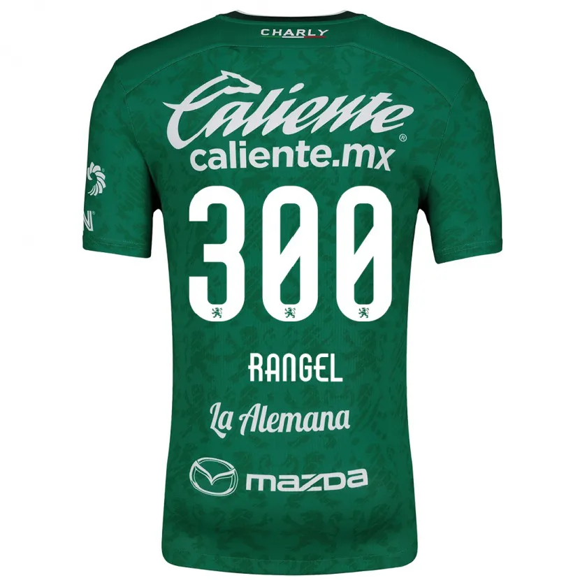 Danxen Criança Camisola Luis Rangel #300 Verde Branco Principal 2024/25 Camisa Brasil