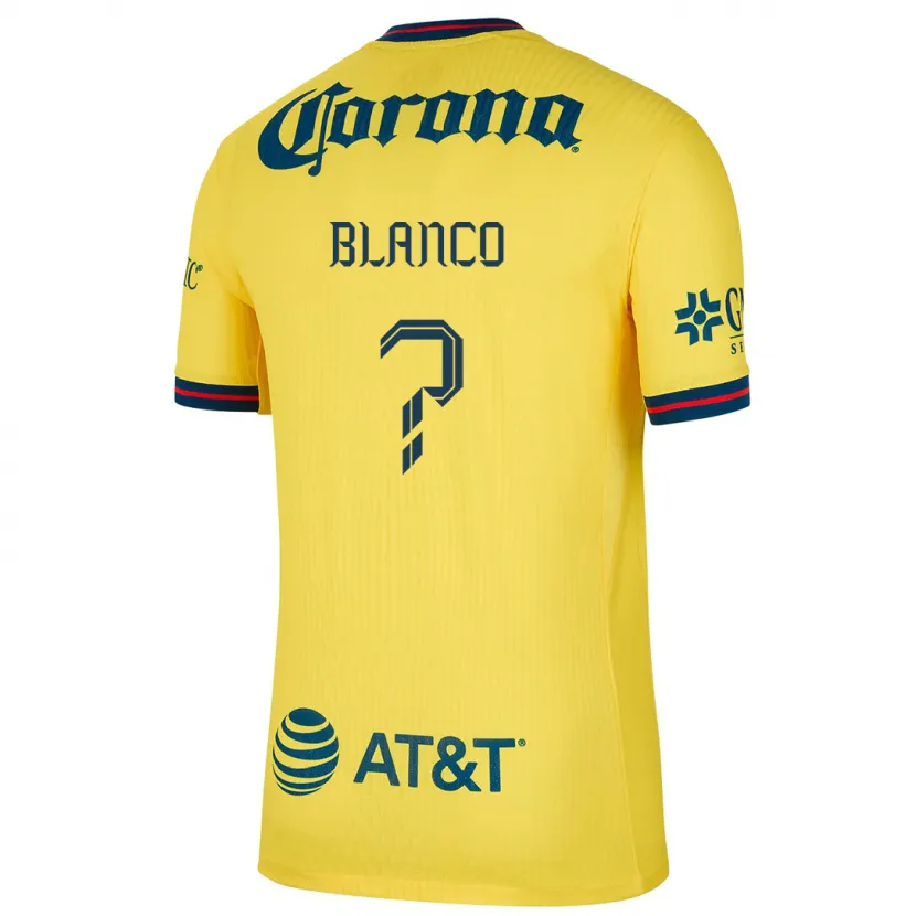 Danxen Criança Camisola Lionel Blanco #0 Amarelo Azul Principal 2024/25 Camisa Brasil