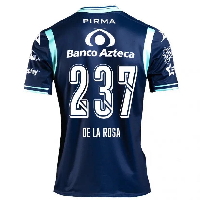 Danxen Criança Camisola Álvaro De La Rosa #237 Azul-Marinho Alternativa 2024/25 Camisa Brasil