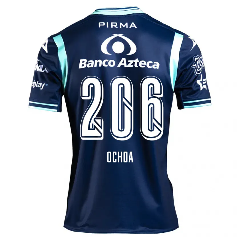 Danxen Criança Camisola Barúc Ochoa #206 Azul-Marinho Alternativa 2024/25 Camisa Brasil