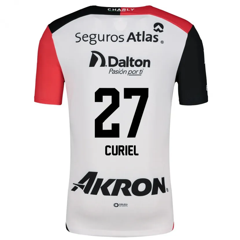 Danxen Criança Camisola Alexa Curiel #27 Branco Vermelho Preto Alternativa 2024/25 Camisa Brasil