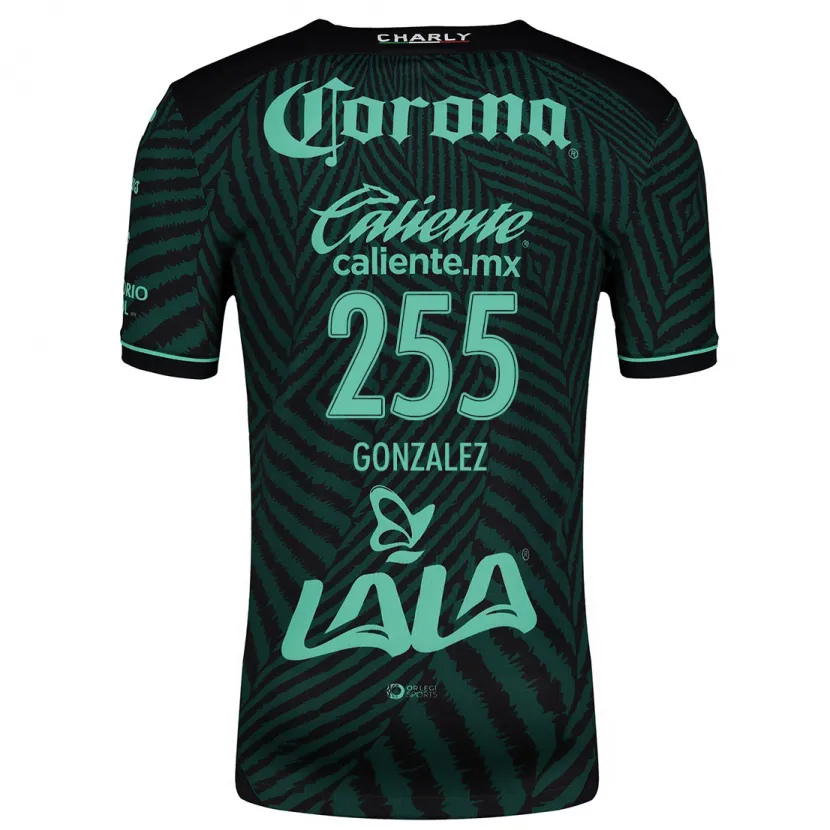 Danxen Criança Camisola Valente González #255 Preto Verde Alternativa 2024/25 Camisa Brasil