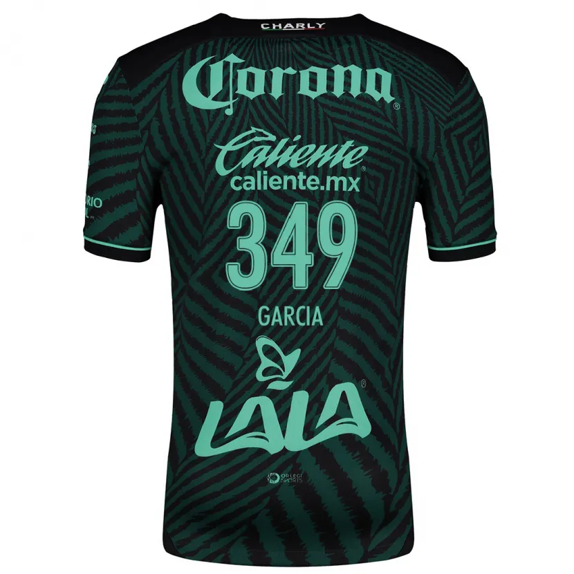 Danxen Criança Camisola Diego García #349 Preto Verde Alternativa 2024/25 Camisa Brasil