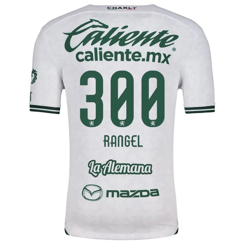 Danxen Criança Camisola Luis Rangel #300 Branco Verde Alternativa 2024/25 Camisa Brasil