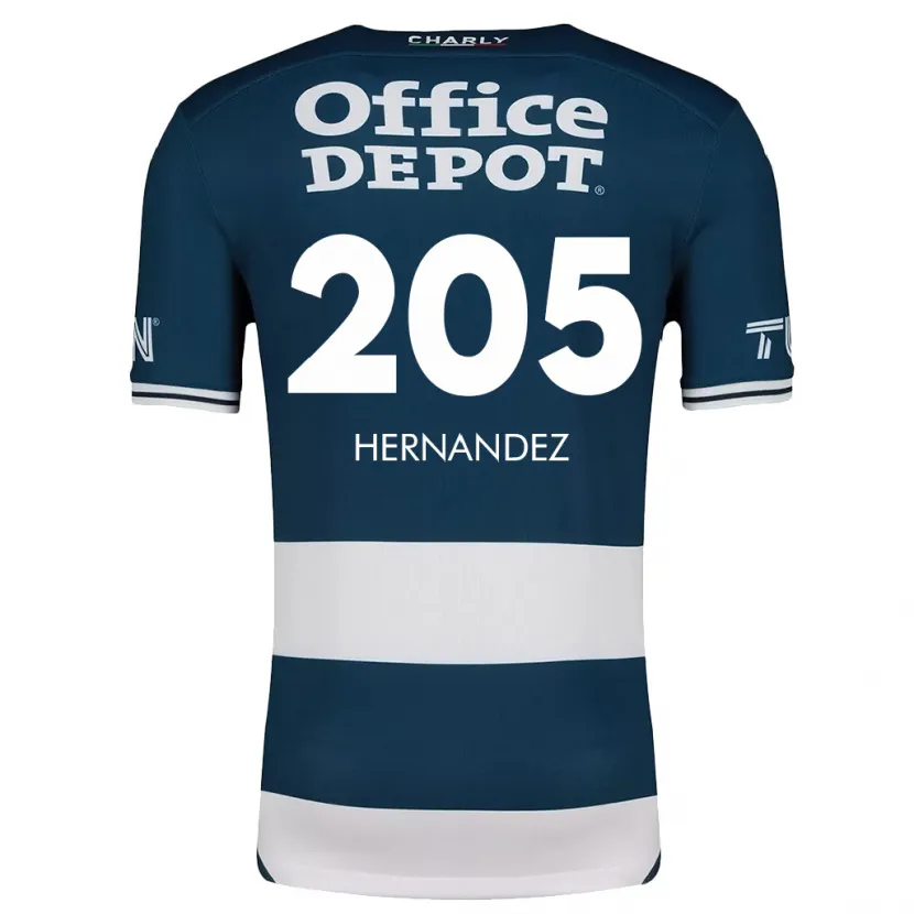 Danxen Homem Camisola Sergio Hernández #205 Branco Azulado Principal 2024/25 Camisa Brasil