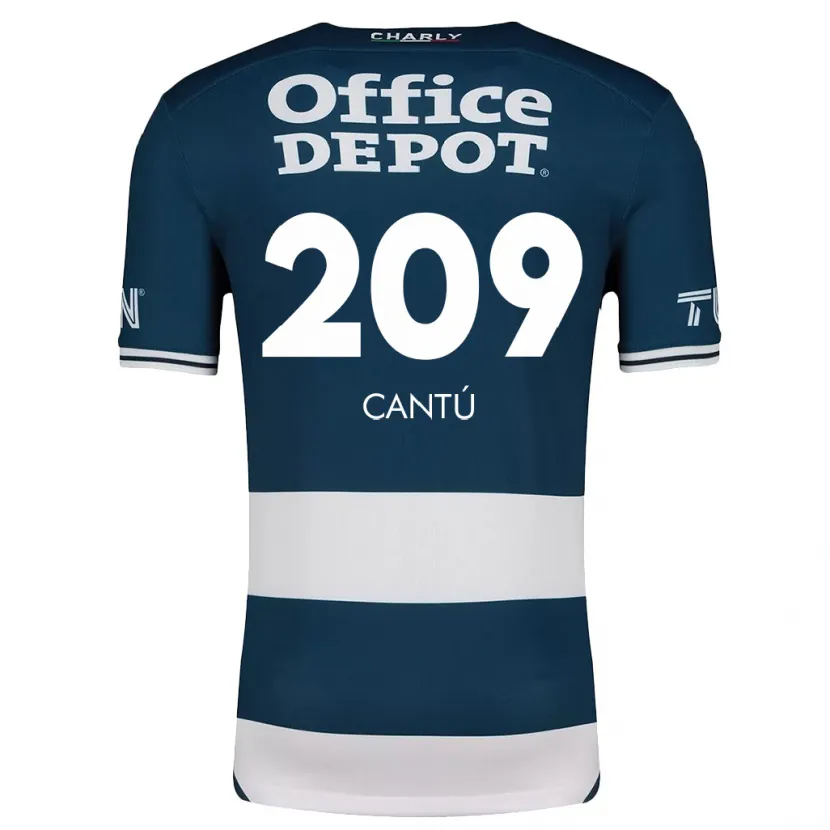 Danxen Homem Camisola Juan Cantú #209 Branco Azulado Principal 2024/25 Camisa Brasil