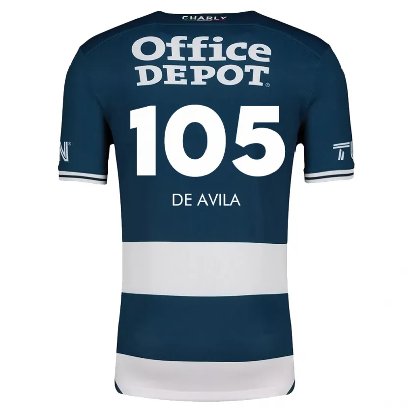 Danxen Homem Camisola José De Ávila #105 Branco Azulado Principal 2024/25 Camisa Brasil