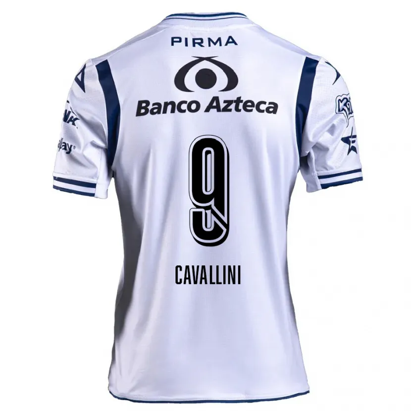 Danxen Homem Camisola Lucas Cavallini #9 Branco Azul Marinho Principal 2024/25 Camisa Brasil