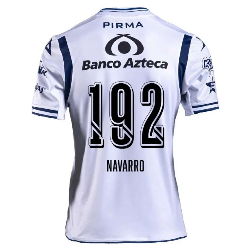 Danxen Homem Camisola Eduardo Navarro #192 Branco Azul Marinho Principal 2024/25 Camisa Brasil