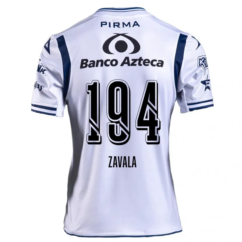 Danxen Homem Camisola Arath Zavala #194 Branco Azul Marinho Principal 2024/25 Camisa Brasil