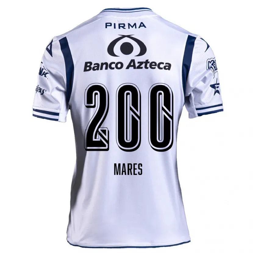 Danxen Homem Camisola Cristian Mares #200 Branco Azul Marinho Principal 2024/25 Camisa Brasil