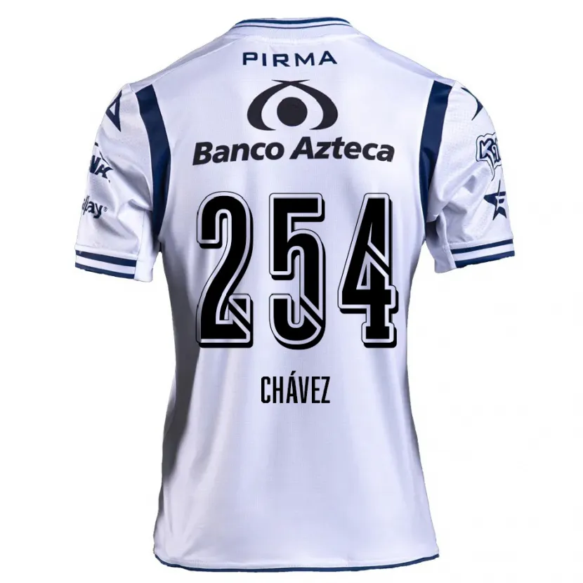 Danxen Homem Camisola José Chávez #254 Branco Azul Marinho Principal 2024/25 Camisa Brasil