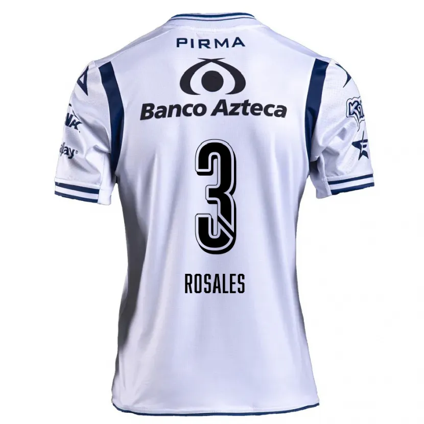 Danxen Homem Camisola Fátima Rosales #3 Branco Azul Marinho Principal 2024/25 Camisa Brasil