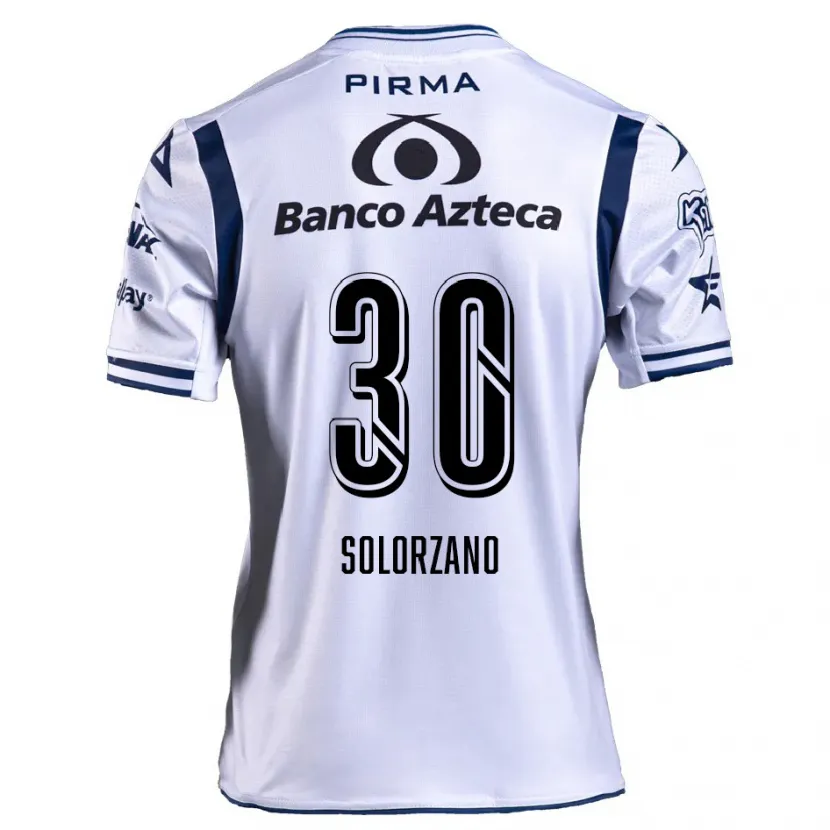 Danxen Homem Camisola Aisha Solórzano #30 Branco Azul Marinho Principal 2024/25 Camisa Brasil