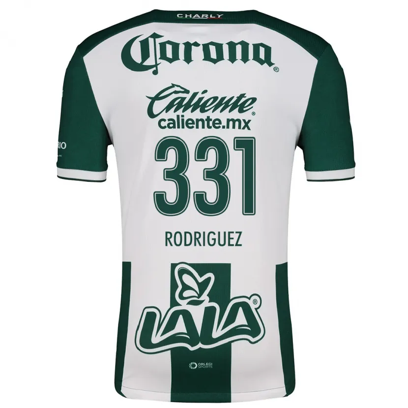 Danxen Homem Camisola Juan Rodríguez #331 Verde Branco Principal 2024/25 Camisa Brasil