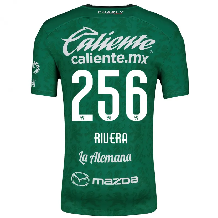 Danxen Homem Camisola Fernando Rivera #256 Verde Branco Principal 2024/25 Camisa Brasil