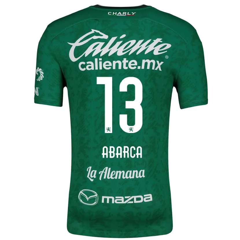 Danxen Homem Camisola Vidalia Abarca #13 Verde Branco Principal 2024/25 Camisa Brasil