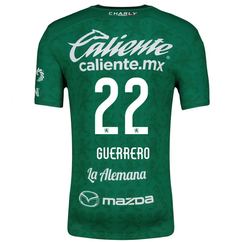 Danxen Homem Camisola África Guerrero #22 Verde Branco Principal 2024/25 Camisa Brasil