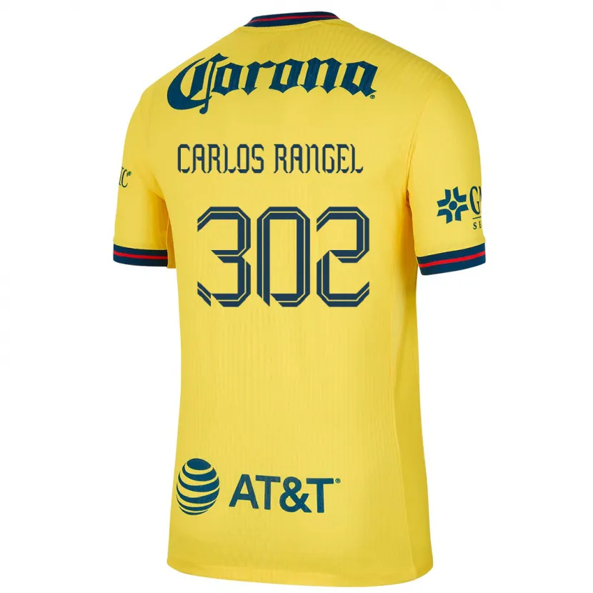 Danxen Homem Camisola Juan Carlos Rangel #302 Amarelo Azul Principal 2024/25 Camisa Brasil
