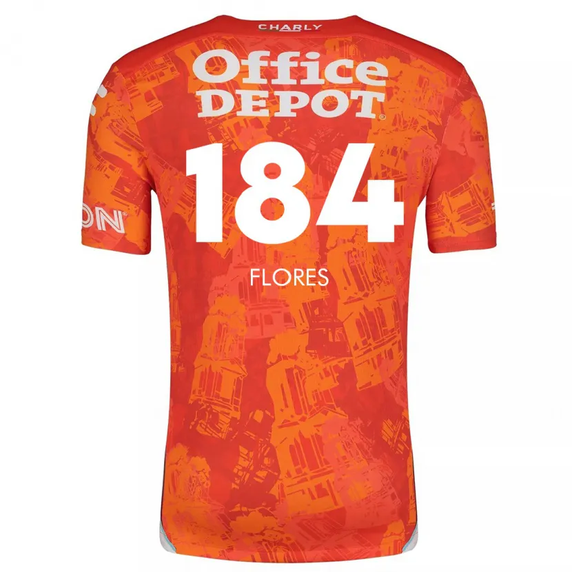 Danxen Homem Camisola Jason Flores #184 Laranja Branco Alternativa 2024/25 Camisa Brasil