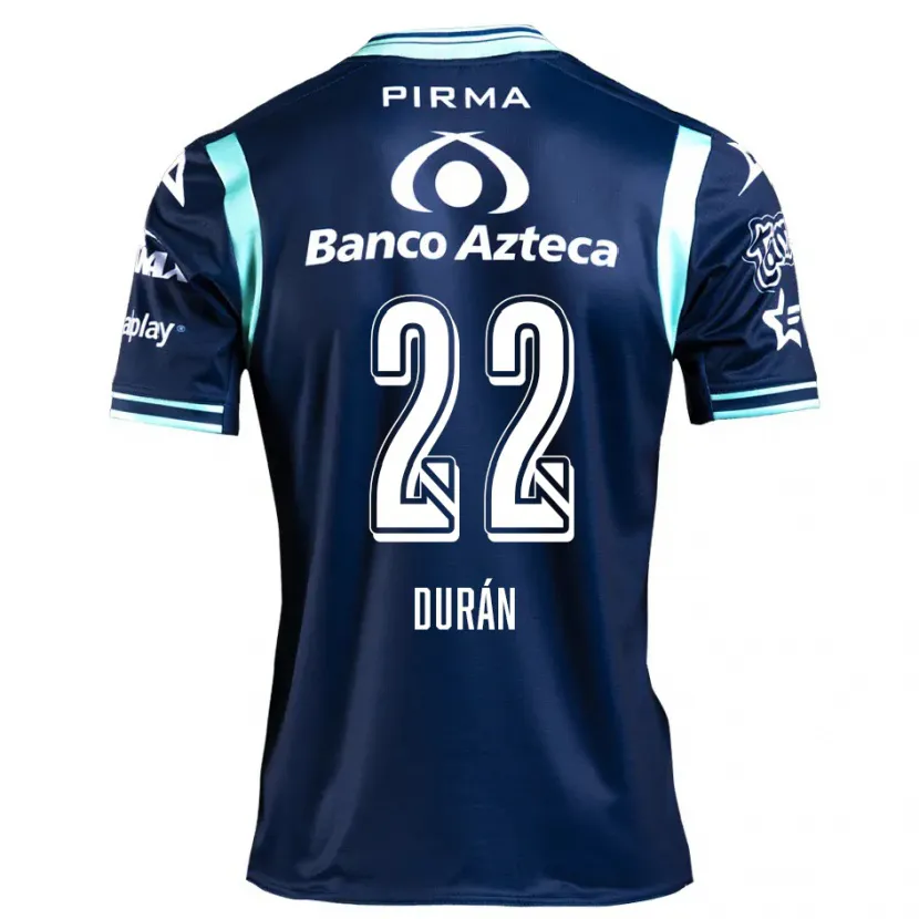 Danxen Homem Camisola Rafael Durán #22 Azul-Marinho Alternativa 2024/25 Camisa Brasil