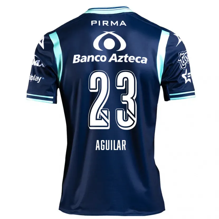 Danxen Homem Camisola Daniel Aguilar #23 Azul-Marinho Alternativa 2024/25 Camisa Brasil