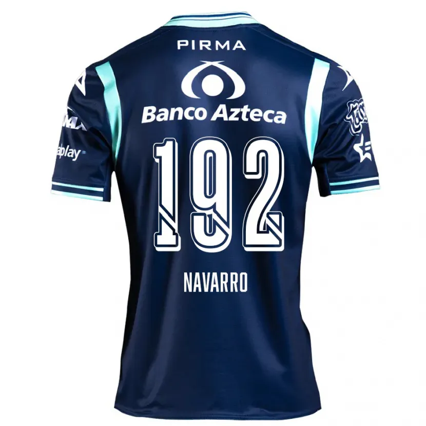 Danxen Homem Camisola Eduardo Navarro #192 Azul-Marinho Alternativa 2024/25 Camisa Brasil