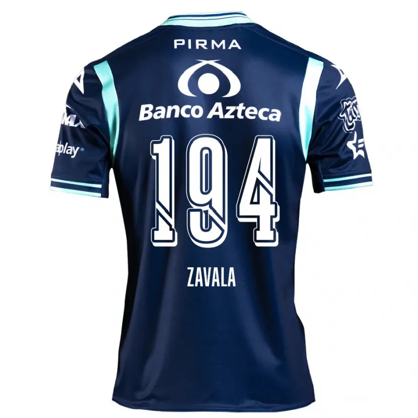 Danxen Homem Camisola Arath Zavala #194 Azul-Marinho Alternativa 2024/25 Camisa Brasil