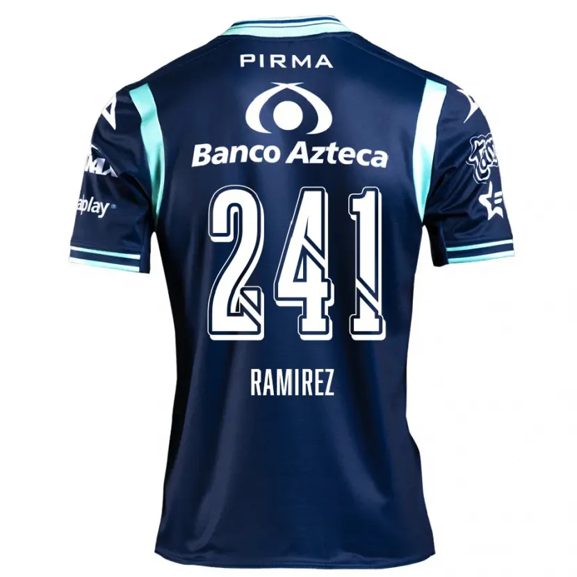 Danxen Homem Camisola Eduardo Ramírez #241 Azul-Marinho Alternativa 2024/25 Camisa Brasil