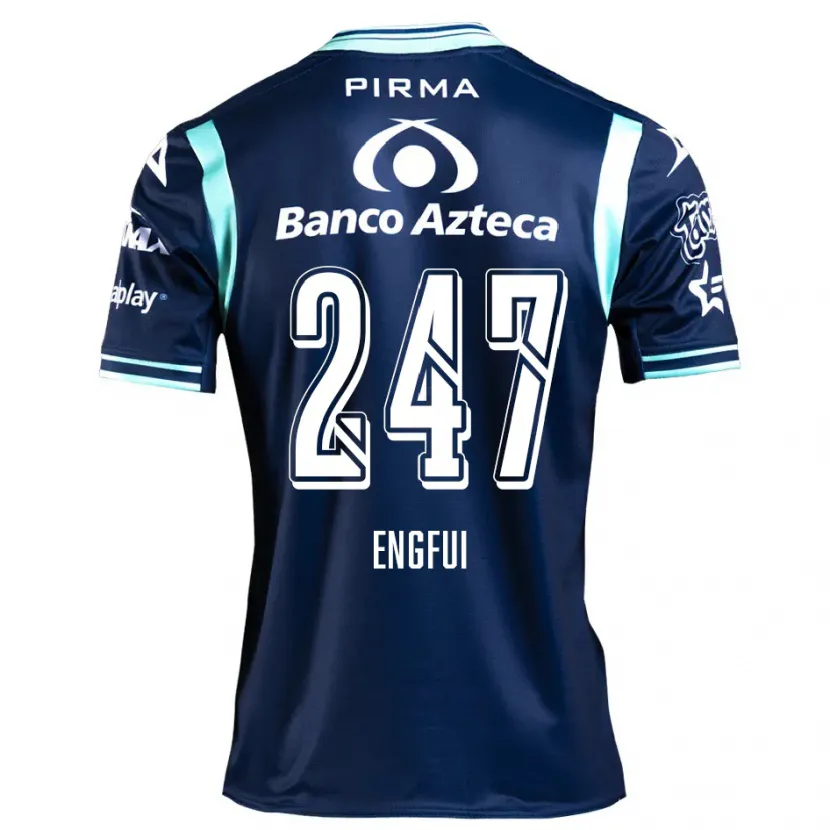 Danxen Homem Camisola Emilio Engfui #247 Azul-Marinho Alternativa 2024/25 Camisa Brasil