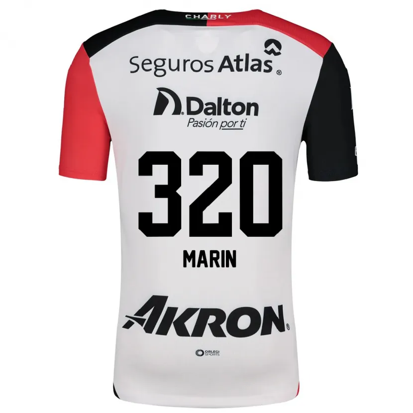 Danxen Homem Camisola Donato Marín #320 Branco Vermelho Preto Alternativa 2024/25 Camisa Brasil