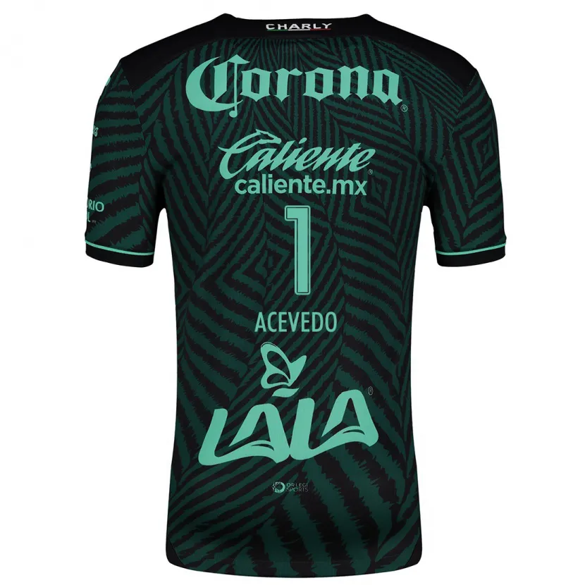 Danxen Homem Camisola Carlos Acevedo #1 Preto Verde Alternativa 2024/25 Camisa Brasil
