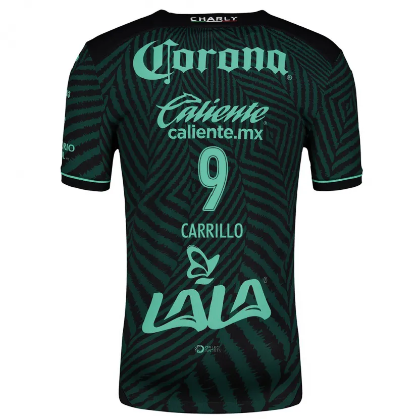Danxen Homem Camisola Jordán Carrillo #9 Preto Verde Alternativa 2024/25 Camisa Brasil